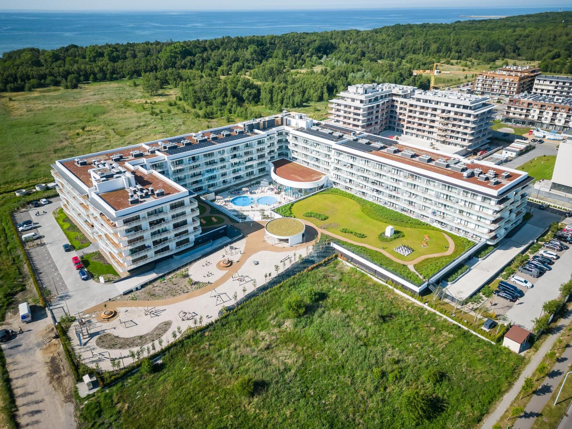 Faro Apartamenty Polanki Aqua Spa Deluxe 4 Baseny Free Parking Kołobrzeg Kültér fotó
