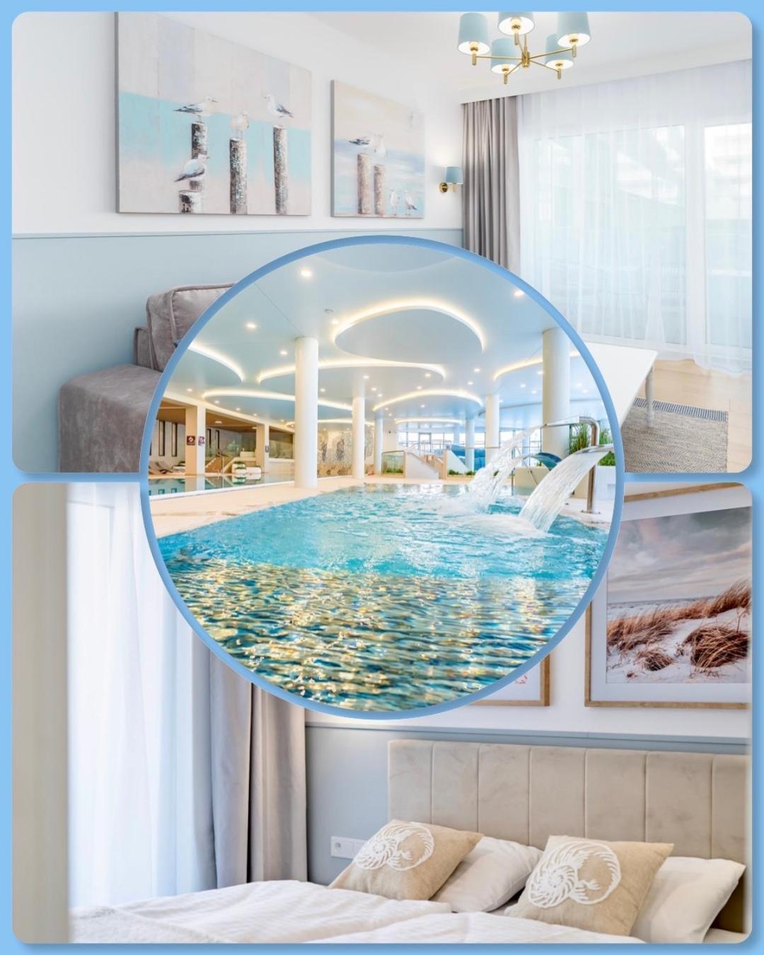 Faro Apartamenty Polanki Aqua Spa Deluxe 4 Baseny Free Parking Kołobrzeg Kültér fotó